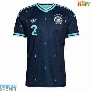 Billiga Tyskland Antonio Rudiger #2 Bortatröja VM 2026 Kortärmad